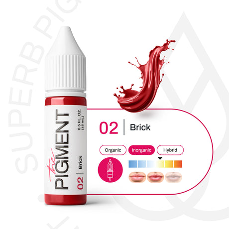 The Pigment 02 Brick Pigment (15ml)
