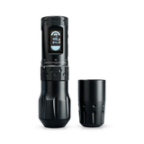 Gray AVA UNI-B Wireless Tattoo Pen Machine with ergonomic design and adjustable needle depth for precise tattooing.