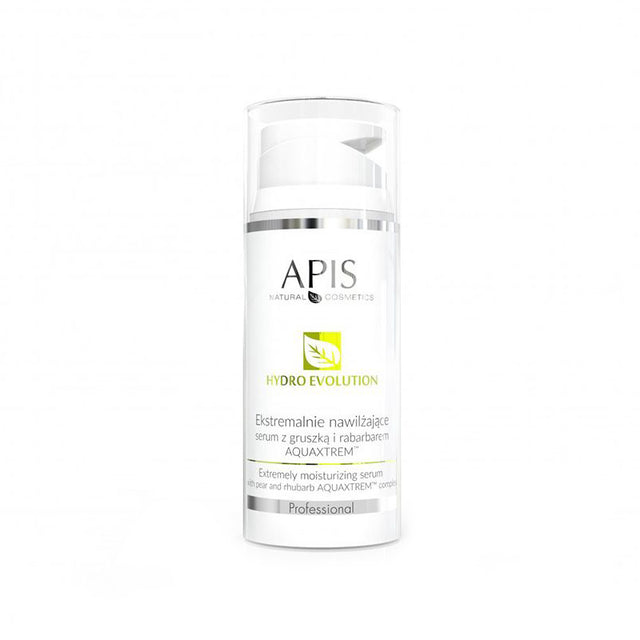 Apis hydro evolution extremely moisturizing serum with pear and rhubarb aquaxtrem ™ 100ml - BVShop