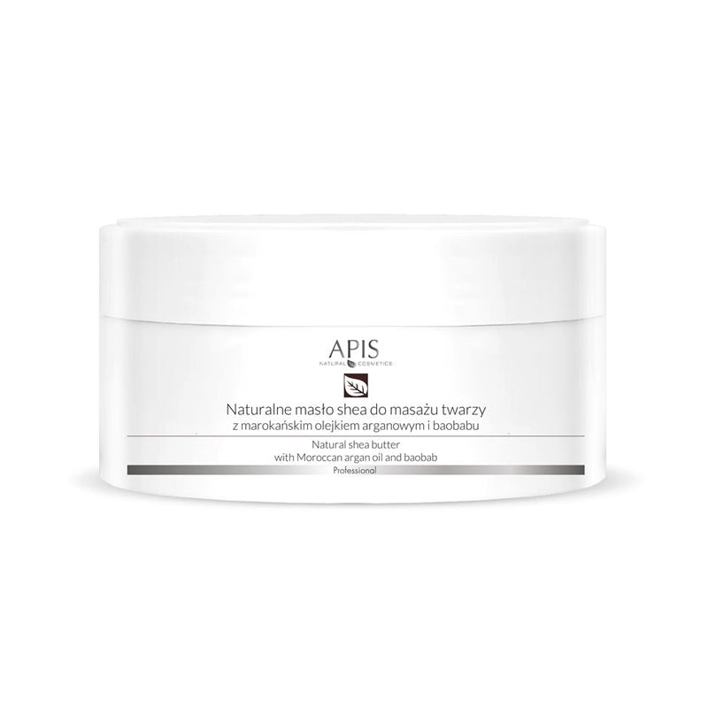 Apis natural shea butter with argan oil. for face massage 100g - BVShop