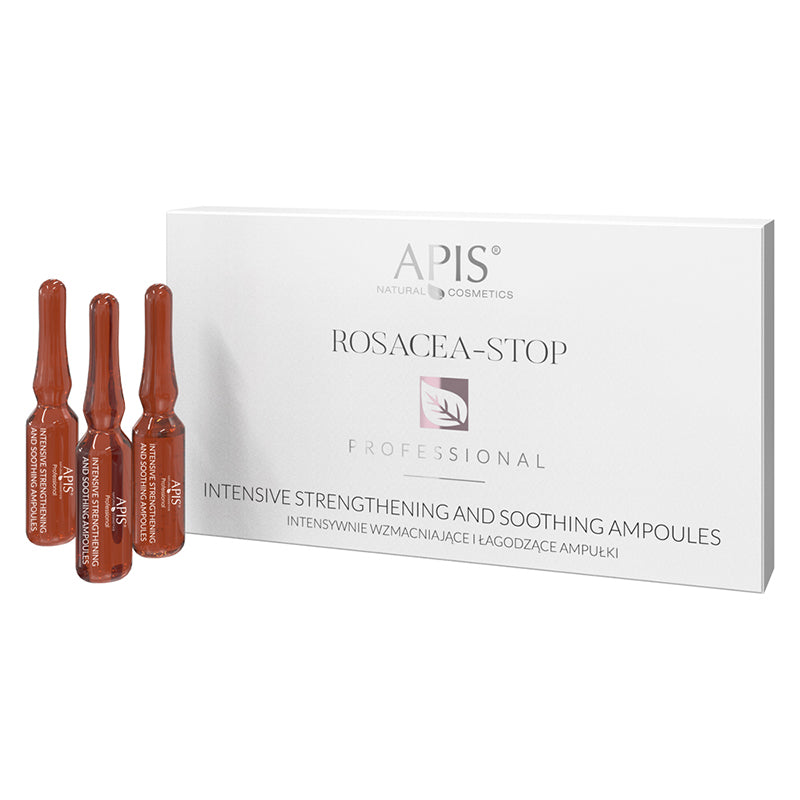 APIS ROSACEA- STOP Intensely calming and soothing 10x3 ml ampoules - BVShop