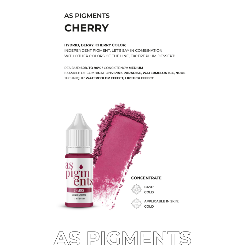 AS COMPANY Concentrate Set (AS Pigments) 6pcs/6ml
