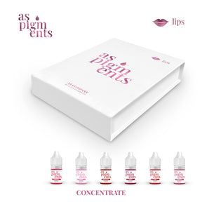AS COMPANY Concentrate Set (AS Pigments) 6pcs/6ml - BVShop