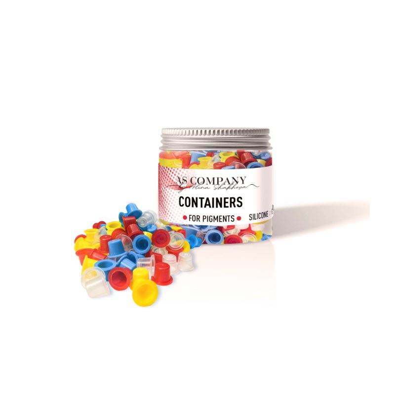 AS COMPANY Containers for Pigments 9 mm/170 pcs - BVShop