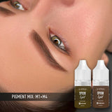 AS COMPANY Mineral Eyebrow Set (Opium Light) 6pcs/6ml - BVShop