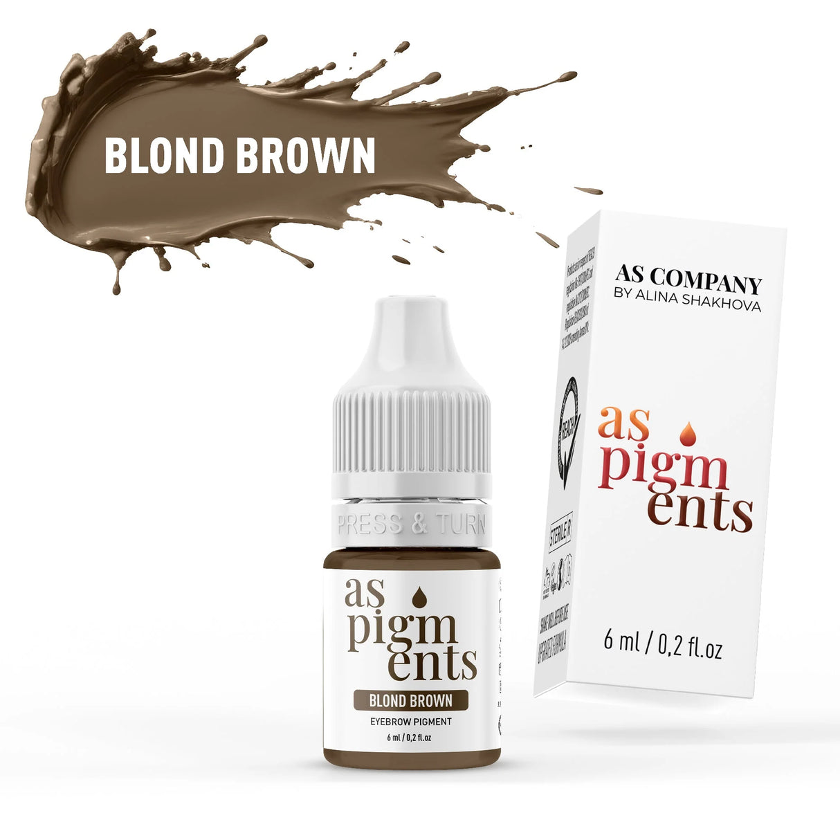 AS COMPANY Blond Brown (AS Pigments) 6/12ml