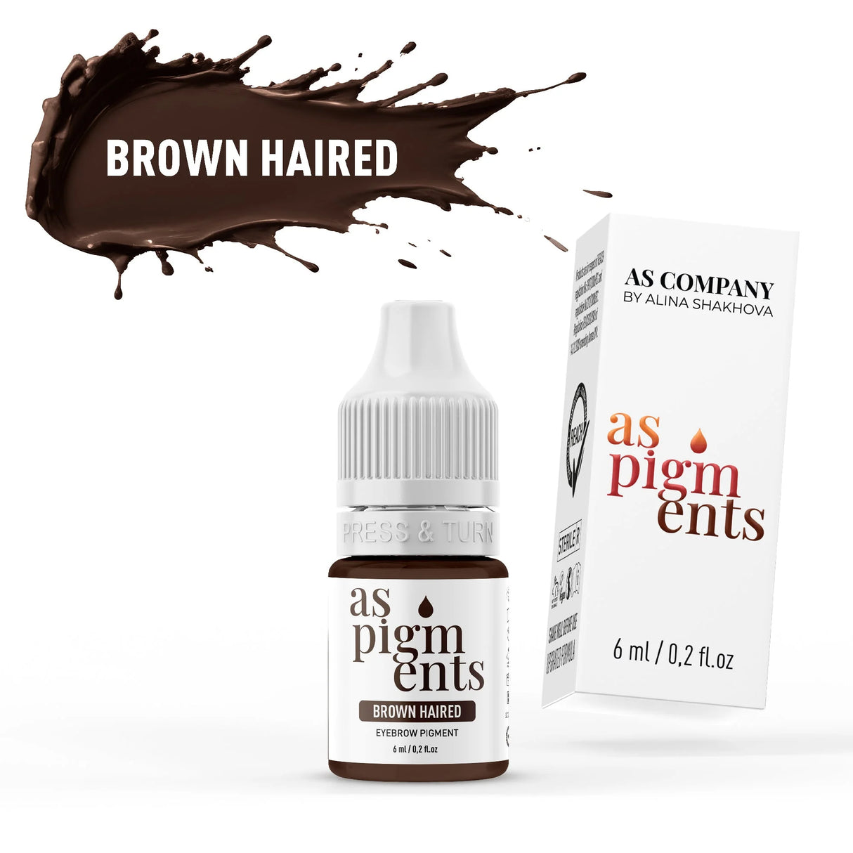 AS COMPANY Brown Haired (AS Pigments) 6/12ml