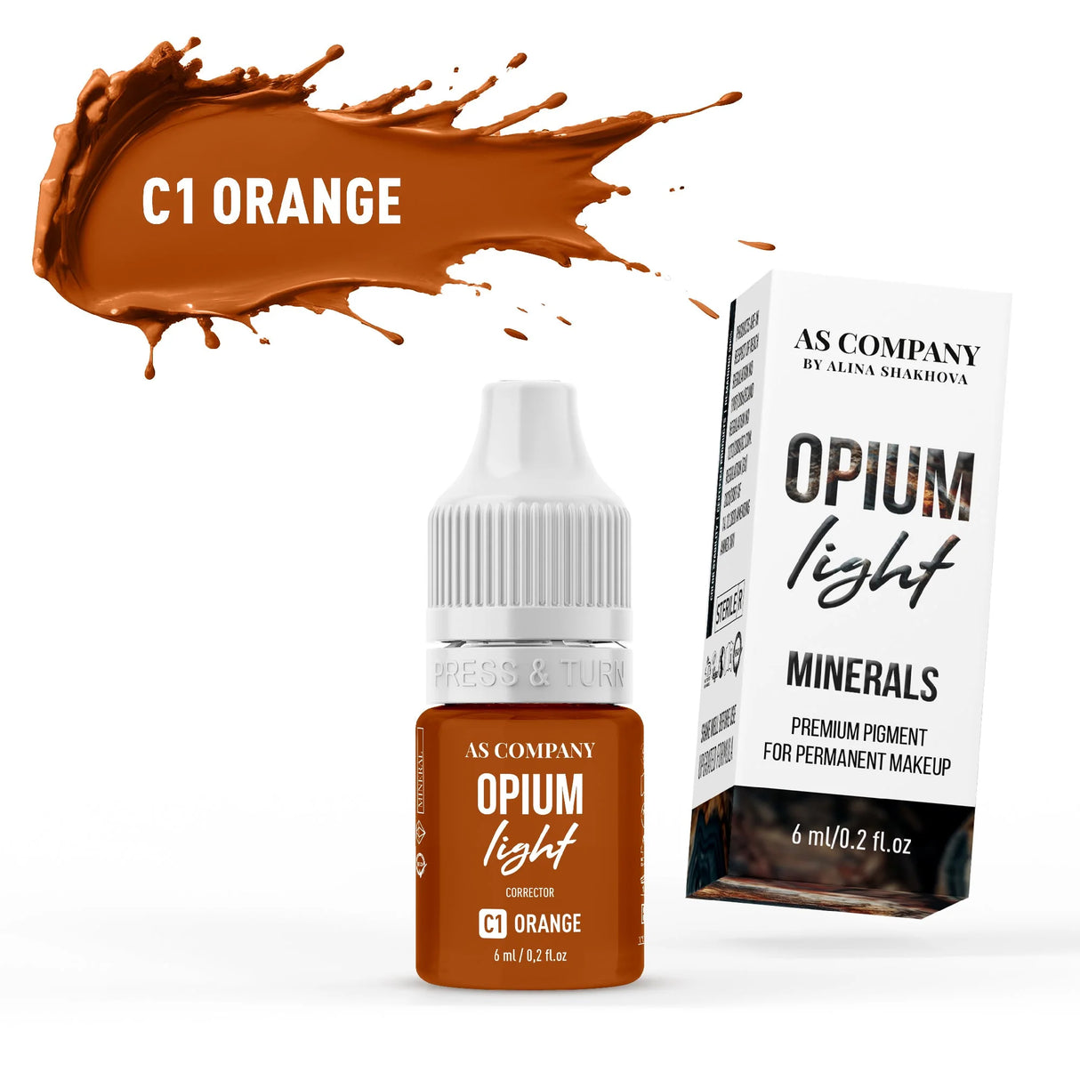 AS COMPANY C1 Orange Mineral (OPIUM LIGHT) 6/15ml