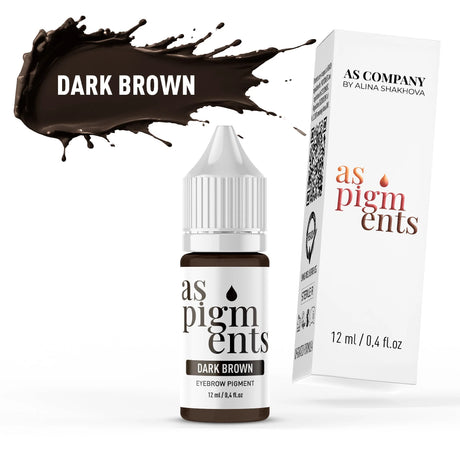 AS COMPANY Dark Brown (AS Pigments) 6/12ml