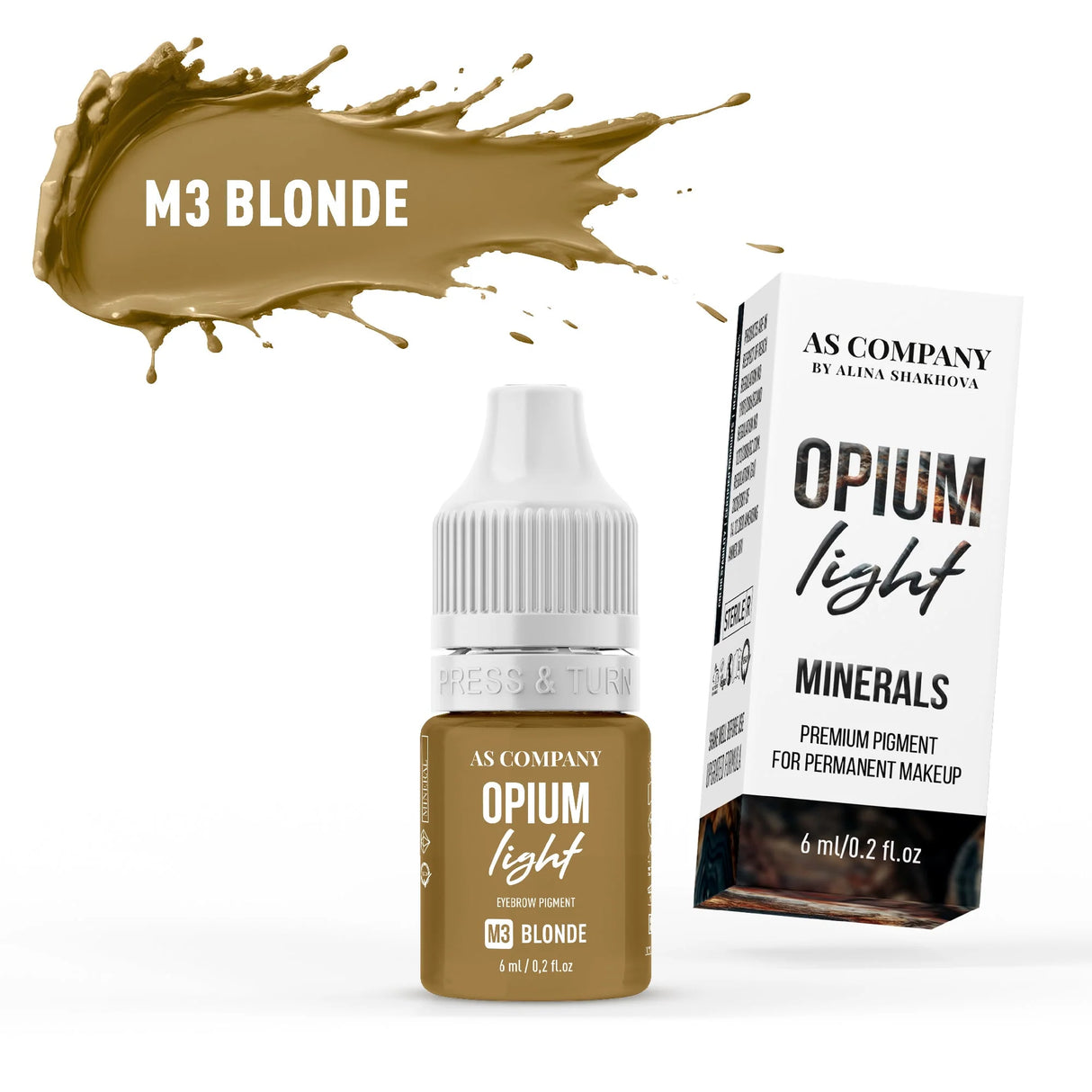 AS COMPANY M3-Blonde Mineral (OPIUM LIGHT) 6/15ml