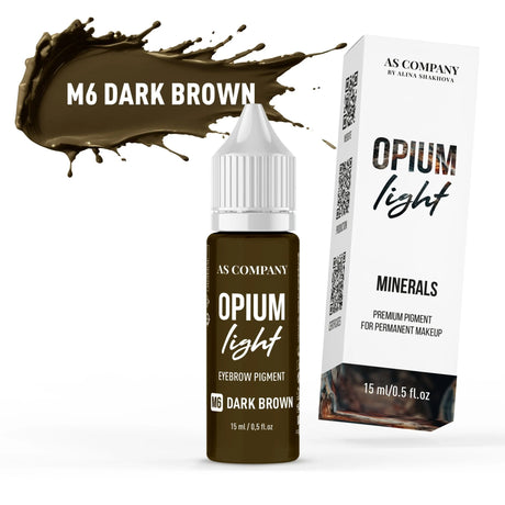 AS COMPANY M6-Dark Brown Mineral (OPIUM LIGHT) 6/15ml