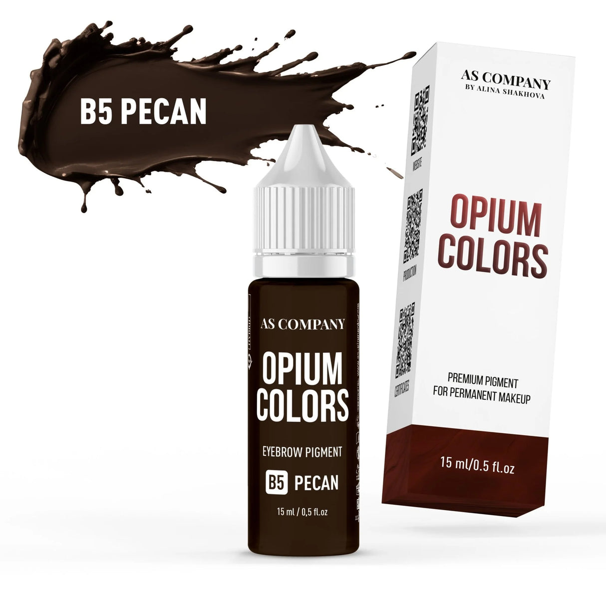 AS COMPANY B5-Pecan (OPIUM COLORS) 6/15ml
