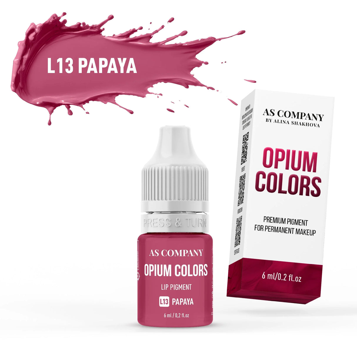 AS COMPANY L13-Papaya (OPIUM COLORS) 6/15ml