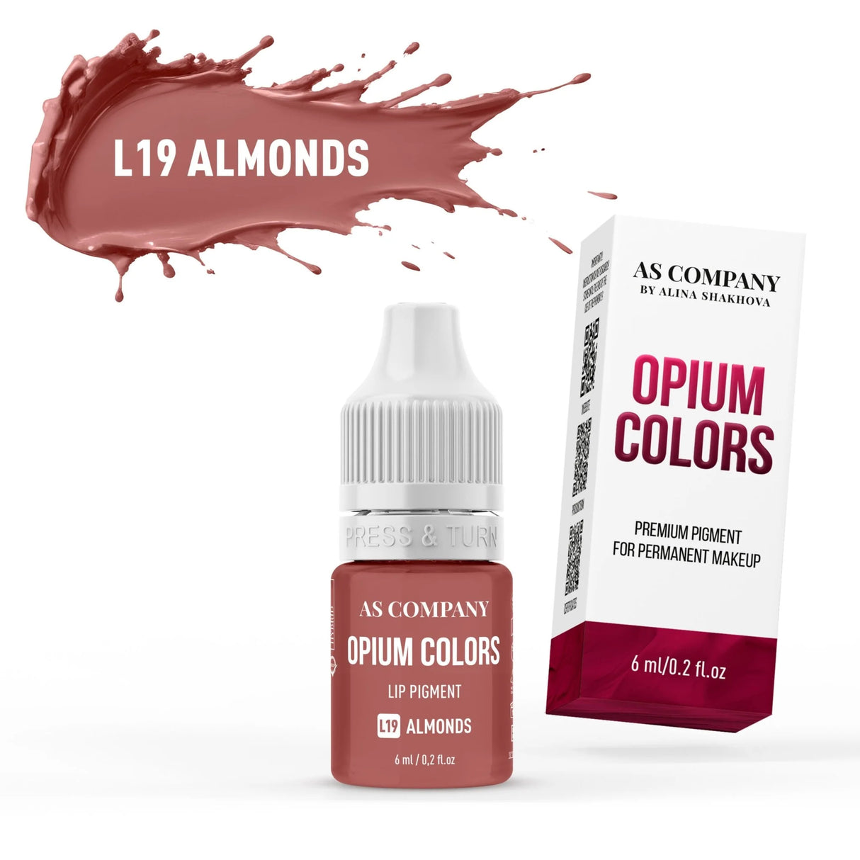 AS COMPANY L19-Almonds (OPIUM COLORS) 6/15ml