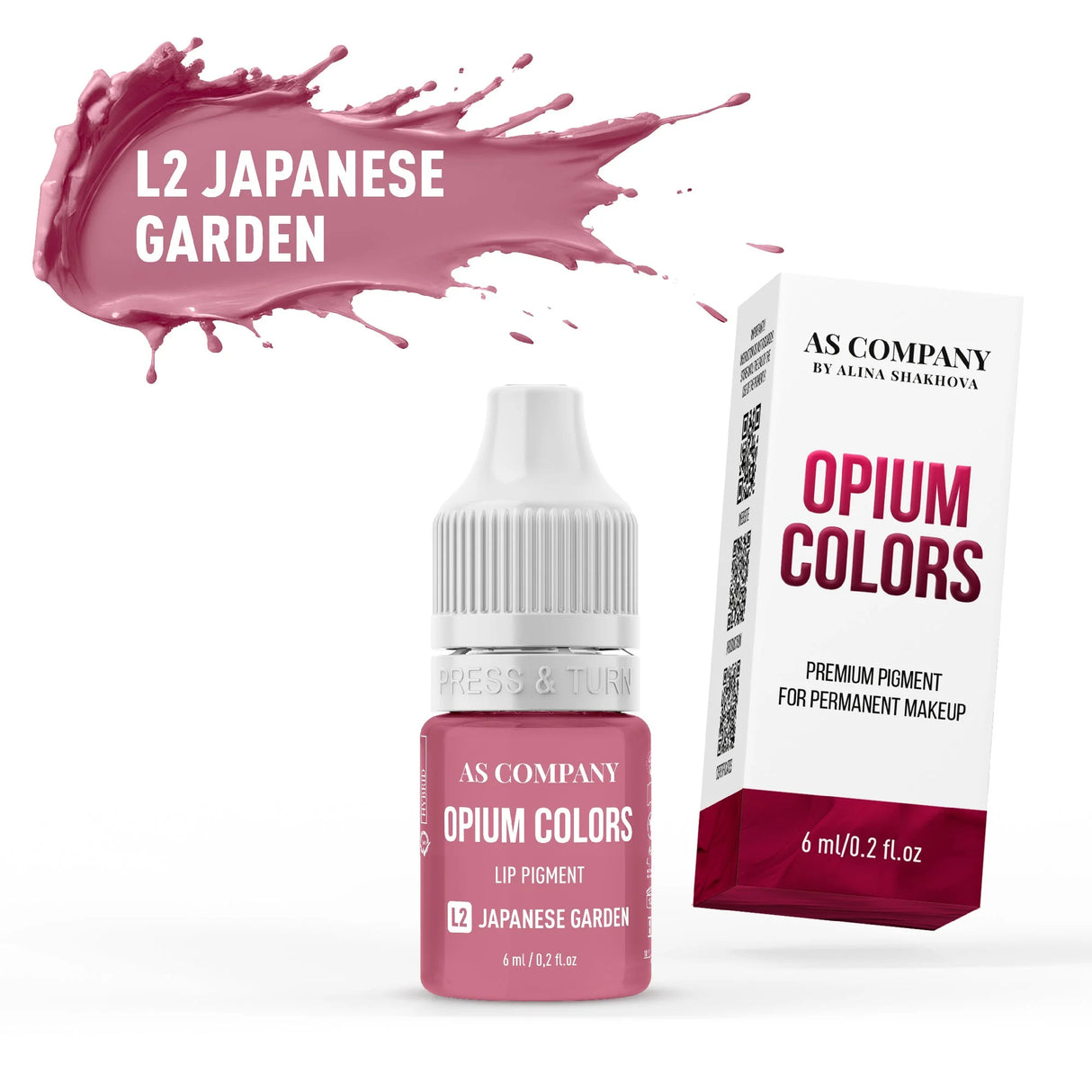 AS COMPANY L2-Japanese Garden (OPIUM COLORS) 6/15ml