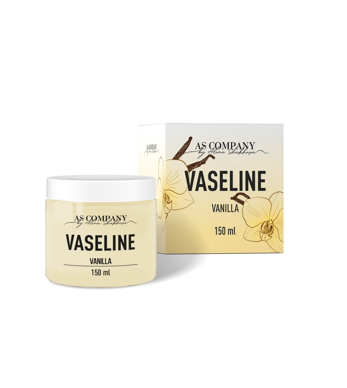 AS COMPANY Vaseline Vanilla 150ml