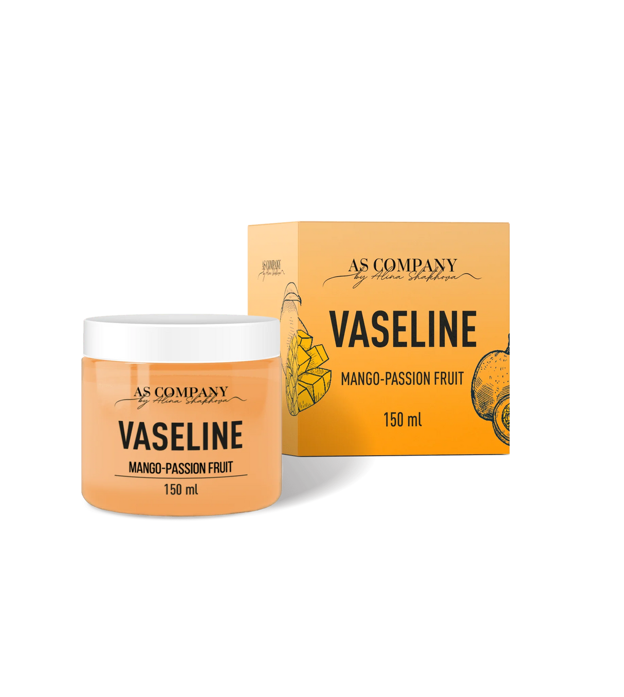 AS COMPANY Vaseline Mango-Passion Fruit 150ml