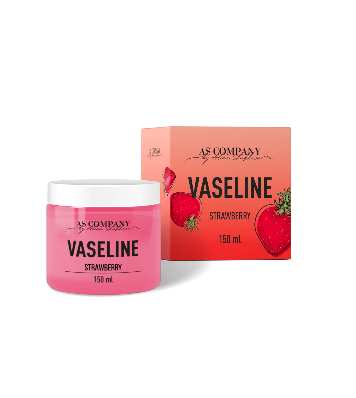 AS COMPANY Vaseline Strawberry 150ml