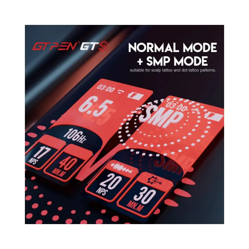 AVA Tattoo GTS Gold Wireless Machine Pen Kit - BVShop