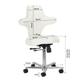 Azzurro Special 152 beauty chair white - BVShop