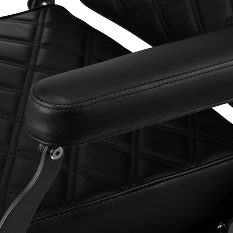 Barber chair Carlos extra black - BVShop