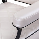 Barber chair Carlos extra pearl - BVShop
