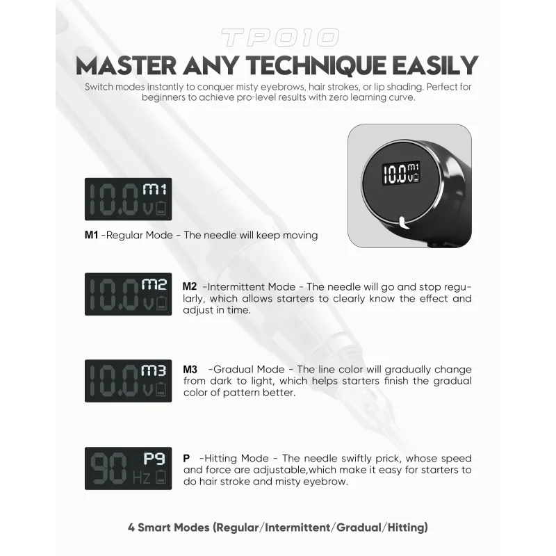 Biomaser TP010 Wireless Machine Pen Kit