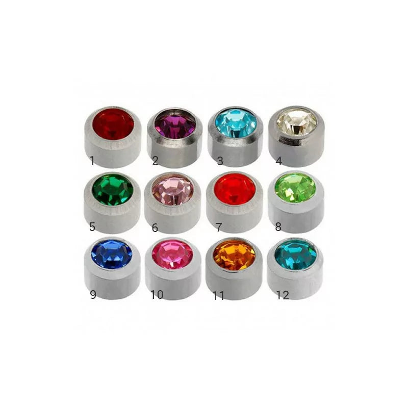 Caflon® Sterile Colorful Earrings Silver