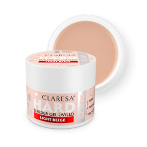 CLARESA HARD&EASY BUILDER GEL LIGHT BEIGE 12g - BVShop
