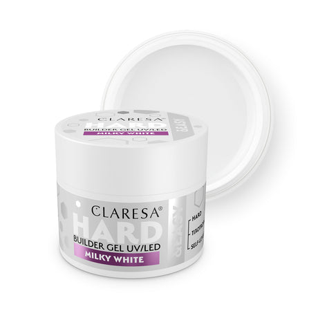 CLARESA HARD&EASY BUILDER GEL MILKY WHITE 12g - BVShop