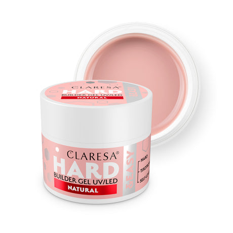 CLARESA HARD&EASY BUILDER GEL NATURAL 12g - BVShop