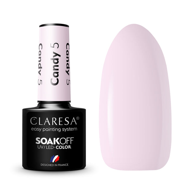 CLARESA Hybrid nail polish CANDY 5 - BVShop