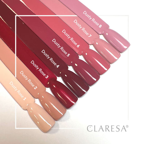 CLARESA Hybrid nail polish DUSTY ROSE 5 -5g - BVShop