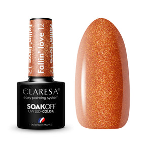 CLARESA Hybrid nail polish FALLIN "LOVE 12 - BVShop