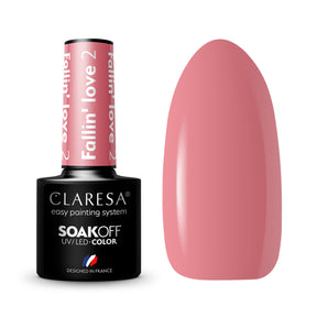 CLARESA Hybrid nail polish FALLIN "LOVE 2 -5g - BVShop