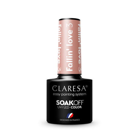 CLARESA Hybrid nail polish FALLIN "LOVE 3 -5g - BVShop