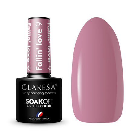 CLARESA Hybrid nail polish FALLIN "LOVE 9 -5g - BVShop