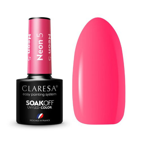 CLARESA Hybrid nail polish NEON 5 -5g - BVShop