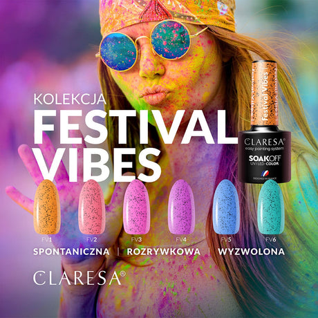 CLARESA Hybrid polish Festival Vibes 2 -5g - BVShop