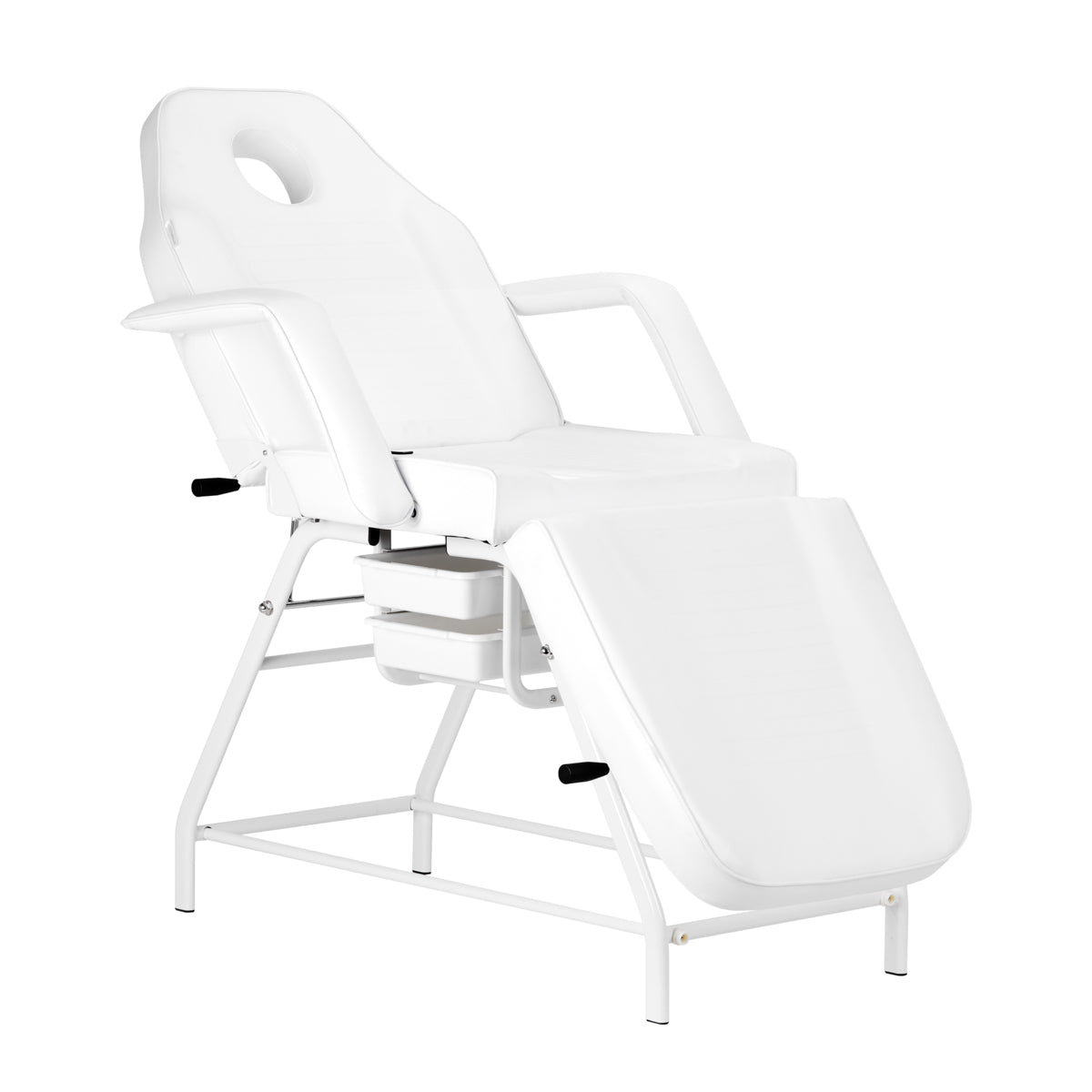 COSMETIC CHAIR 557A WITH CUVETTE WHITE - BVShop