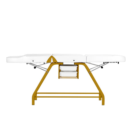 Cosmetic chair 557G with cuvettes white - BVShop