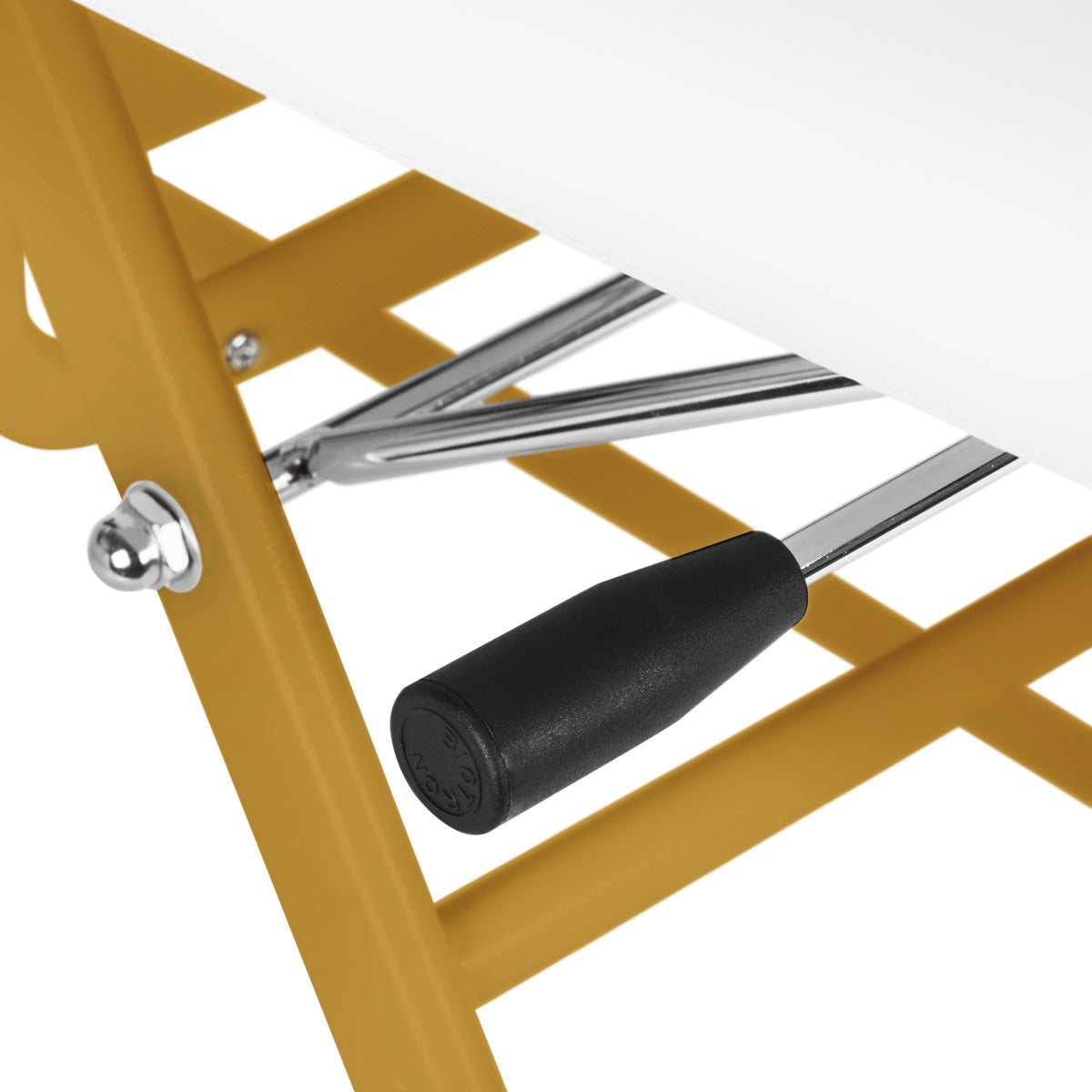 Cosmetic chair 557G with cuvettes white - BVShop