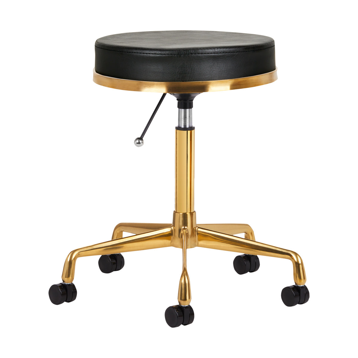 COSMETIC STOOL H4 GOLDEN BLACK - BVShop