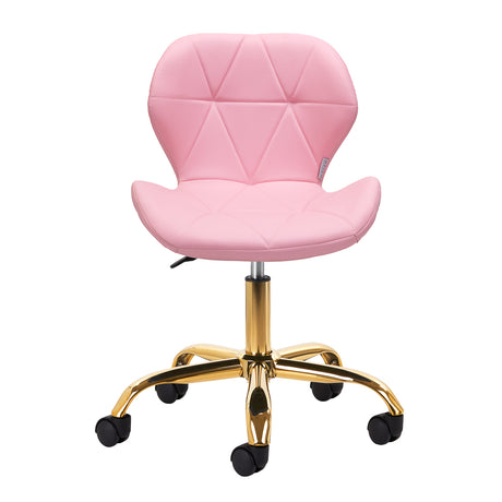 Cosmetic stool QS-06G pink - BVShop