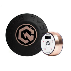 Critical Tattoo AtomX-R And CXP19 Footswitch Bundle White/Rose - BVShop