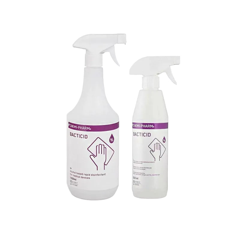 Chemipharm Bacticid Surfaces And Tools Disinfection Spray 500ml/1000ml