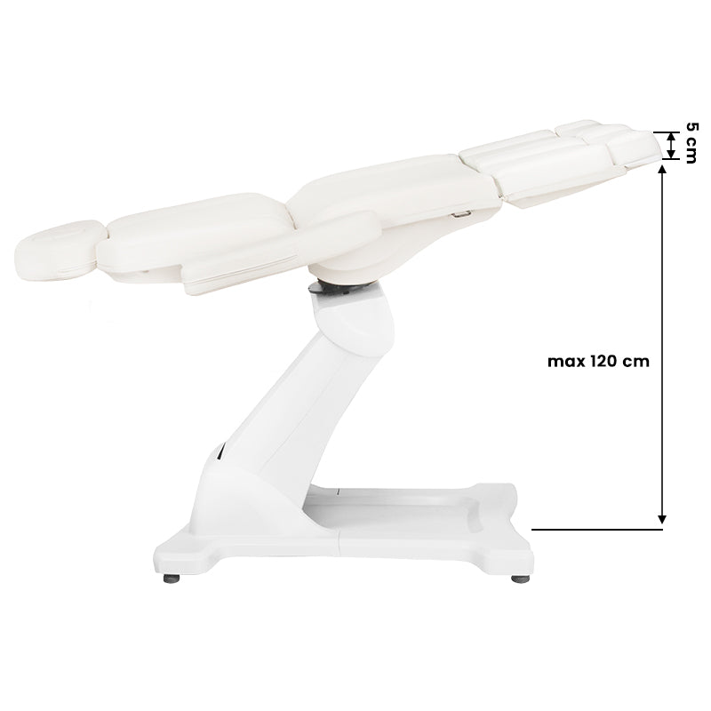 Electric cosmetic chair azzurro 869as pedi 5 motor rotary white - BVShop