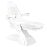 Electric cosmetic chair lux 273b + stool 304 white - BVShop