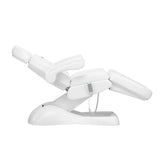 Electric cosmetic chair lux 4m white with a cradle - BVShop