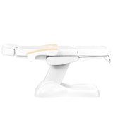 Electric cosmetic chair lux white / beech 3m - BVShop